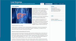 Desktop Screenshot of liverenzymes.net